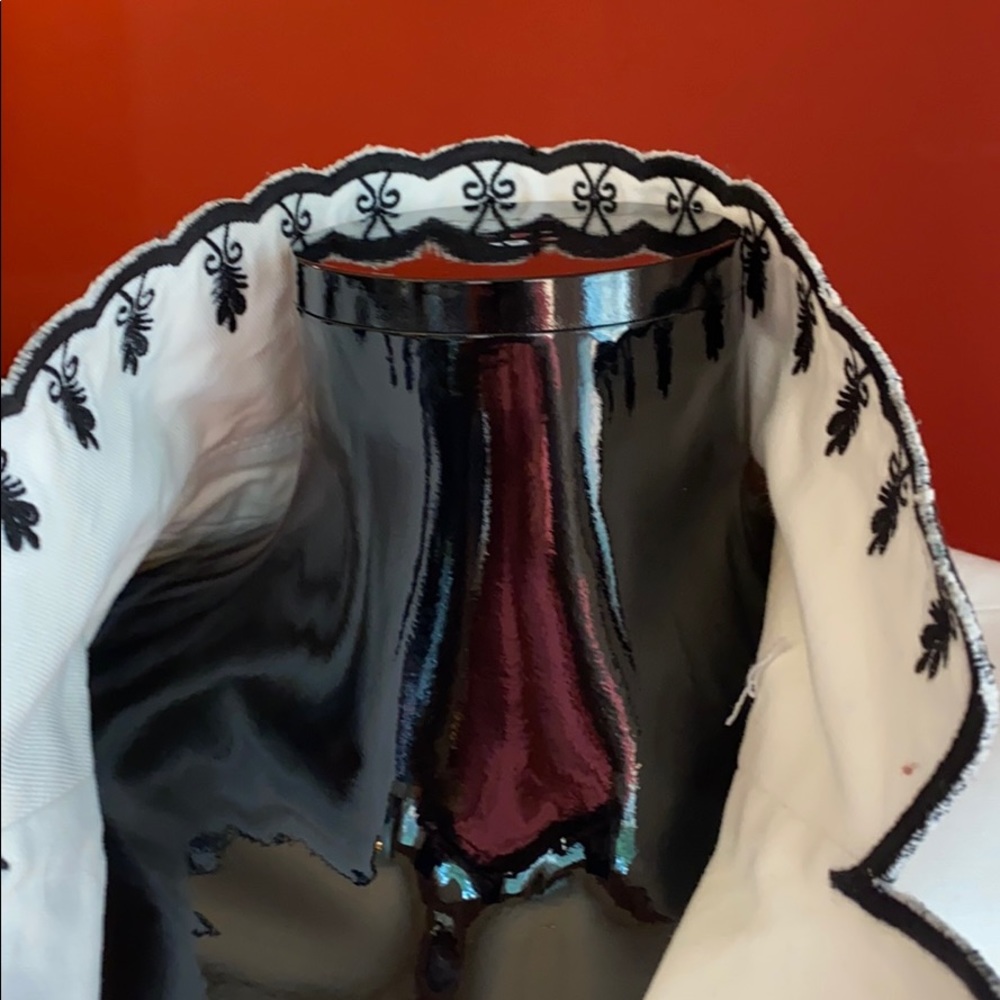 White Grace Elements Embroidered Jacket - image 2